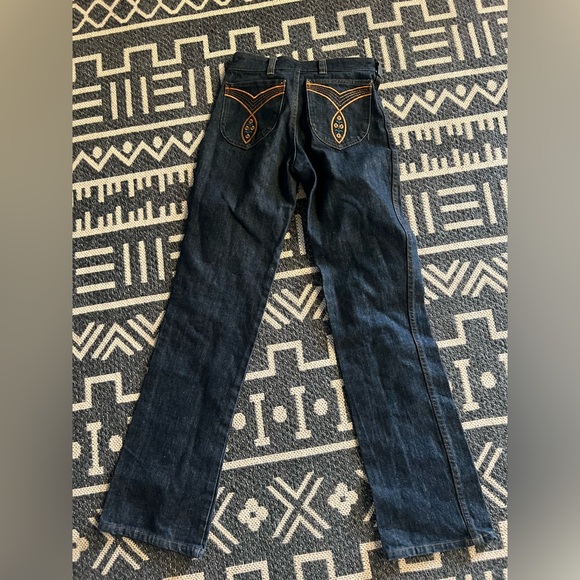 Vintage embroidered Jeans - Picture 2 of 8